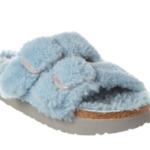 Papillio by Birkenstock Arizona Big Buckle Narrow Shearling Sandal